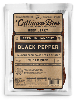 premium hand cut black pepper