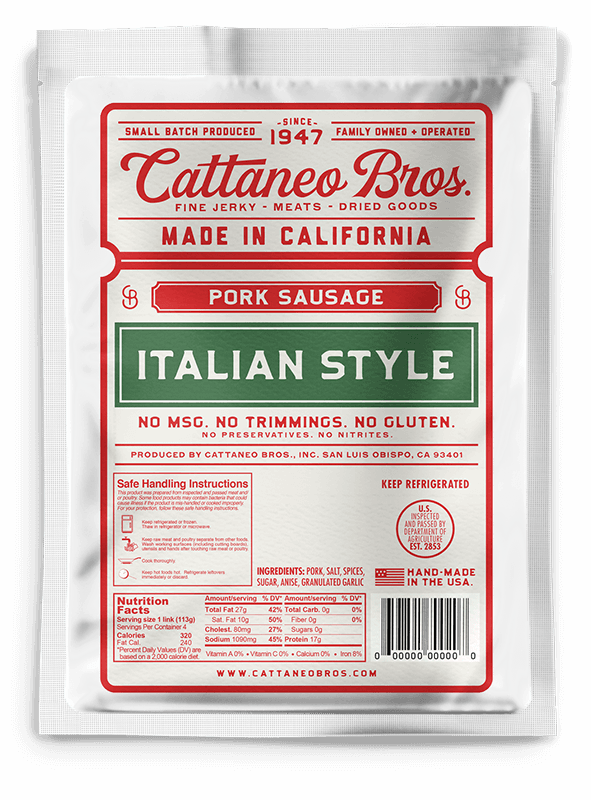 sausages italian