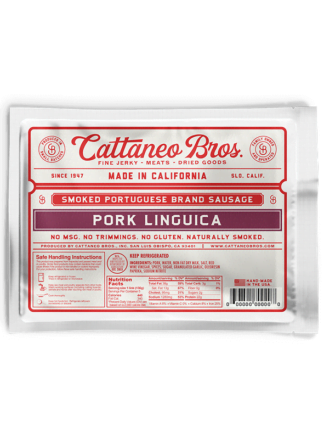 sausages pork linguica