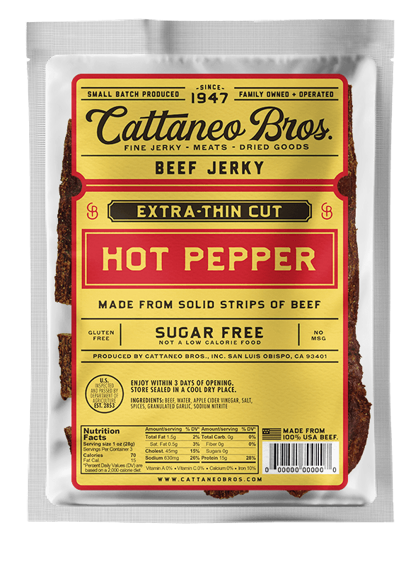 Extra Thin Cut Hot Pepper