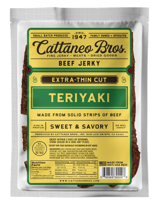 Extra Thin Cut Black Teriyaki