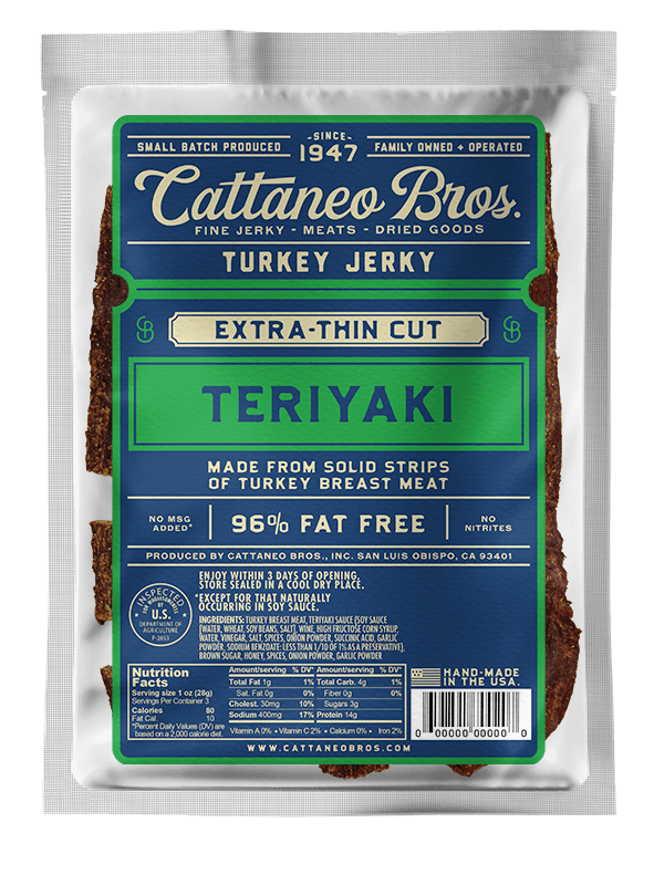 Turkey Jerky Teriyaki