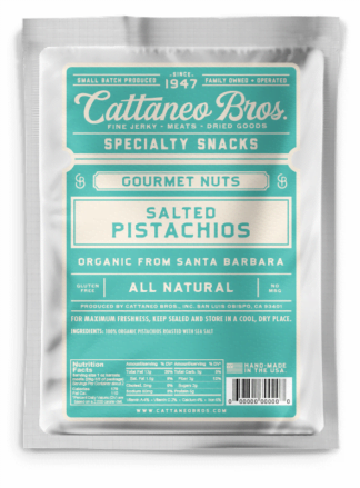 salted pistachios