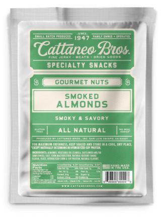 smoked almonds