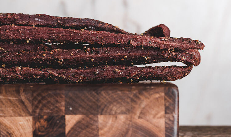 healthy snack jerky