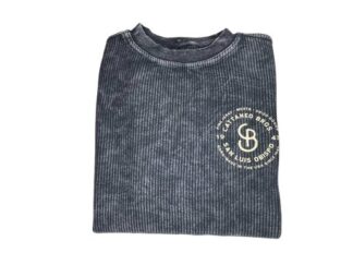 CB Patch Corded Sweatshirt