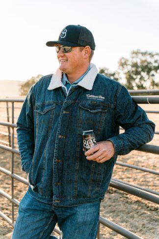Men's Wrangler Western Sherpa Lined Denim Trucker Jacket