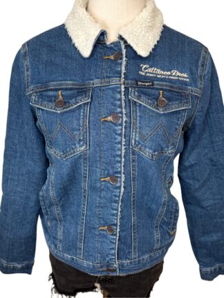 Women's Wrangler Retro Sherpa Lined Western Denim Jacket