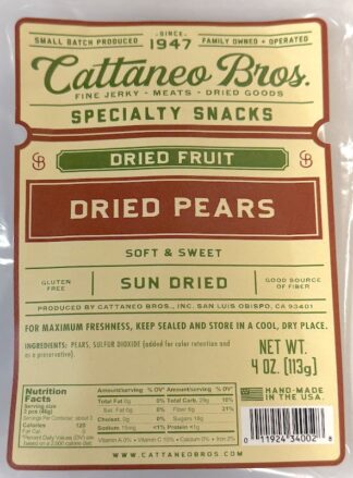 Dried Pears